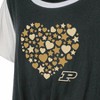NCAA Purdue Boilermakers Girls' White Tie T-Shirt - 3 of 3
