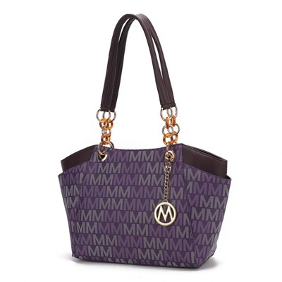 MKF Collection Cameron Tote Bag Stylish Vegan Leather Handbag with Spacious Design by Mia K