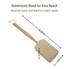 Evideco French Home Goods Natural Wood Bath Brush Collection: Deep Cleansing and Relaxing - 4 of 4