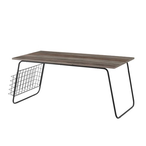 Marge Modern Coffee Table With Magazine Rack Saracina Home Target