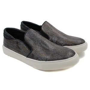 Corkys Womens Selena Snake Print Slip-On Fashion Sneakers - 1 of 2