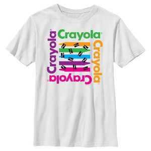 Boy's Crayola 4 Crayon Logo T-Shirt - 1 of 4