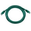 Monoprice Cat5e Ethernet Patch Cable - 7 Feet - Green | Network Internet Cord - RJ45, Stranded, 350Mhz, UTP, Pure Bare Copper Wire, 24AWG - 4 of 4