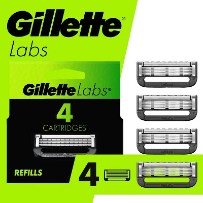 Gillette Labs Razor Blade Refills - Compatible with Exfoliating Heated ...