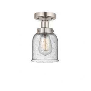 Bell - 1 Light Semi-Flush Mount In Industrial Style-8.25 Inches Tall and 6.5 Inches Wide - 1 of 1