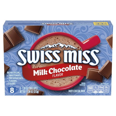 Swiss Miss Milk Chocolate Hot Cocoa Mix  - 8ct - image 1 of 4