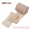 Unique Bargains Handmade Fringe DIY Decor Wedding Gift Wrapping Chiffon Ribbon 3 Rolls - 3 of 4