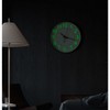 Clockswise Glow-in-the-Dark Decorative Wall Clock, Non-Ticking Battery Powered - Ideal for Living Room, Kitchen - 4 of 4