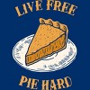 Boy's Design By Humans Live Free Pumpkin Pie Hard By dumbshirts T-Shirt - 2 of 4