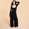 Blogilates Women's Sweetheart Wide-Leg Jumpsuit - image 3 of 4