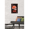 Trends International NFL Cleveland Browns - Neon Helmet 24 Framed Wall Poster Prints - 2 of 4