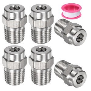 Unique Bargains Stainless Steel Durable Design Universal Surface Clean Tips 6 Pcs - 1 of 4
