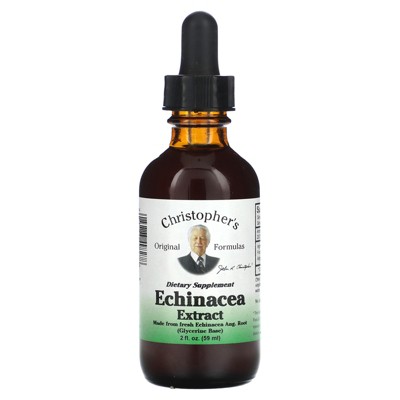 Christopher's Original Formulas Echinacea Extract, Glycerine Base, 2 fl oz (59 ml)