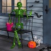 60" Posable Skeleton Halloween Decorative Prop Ghoulish Glow - Hyde and EEK! Boutique™ - 2 of 3