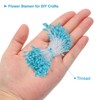 Unique Bargains DIY Craft Handmade Decorative Double Heads Artificial Flower Stamens 150 Pcs - 3 of 4