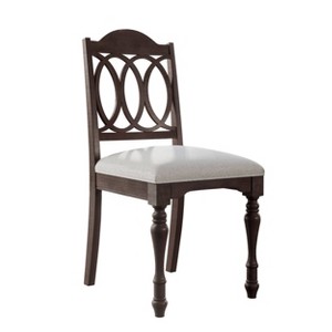 Austin Farmhouse Dining Chair (Set of 2) Brown - Abbyson Living