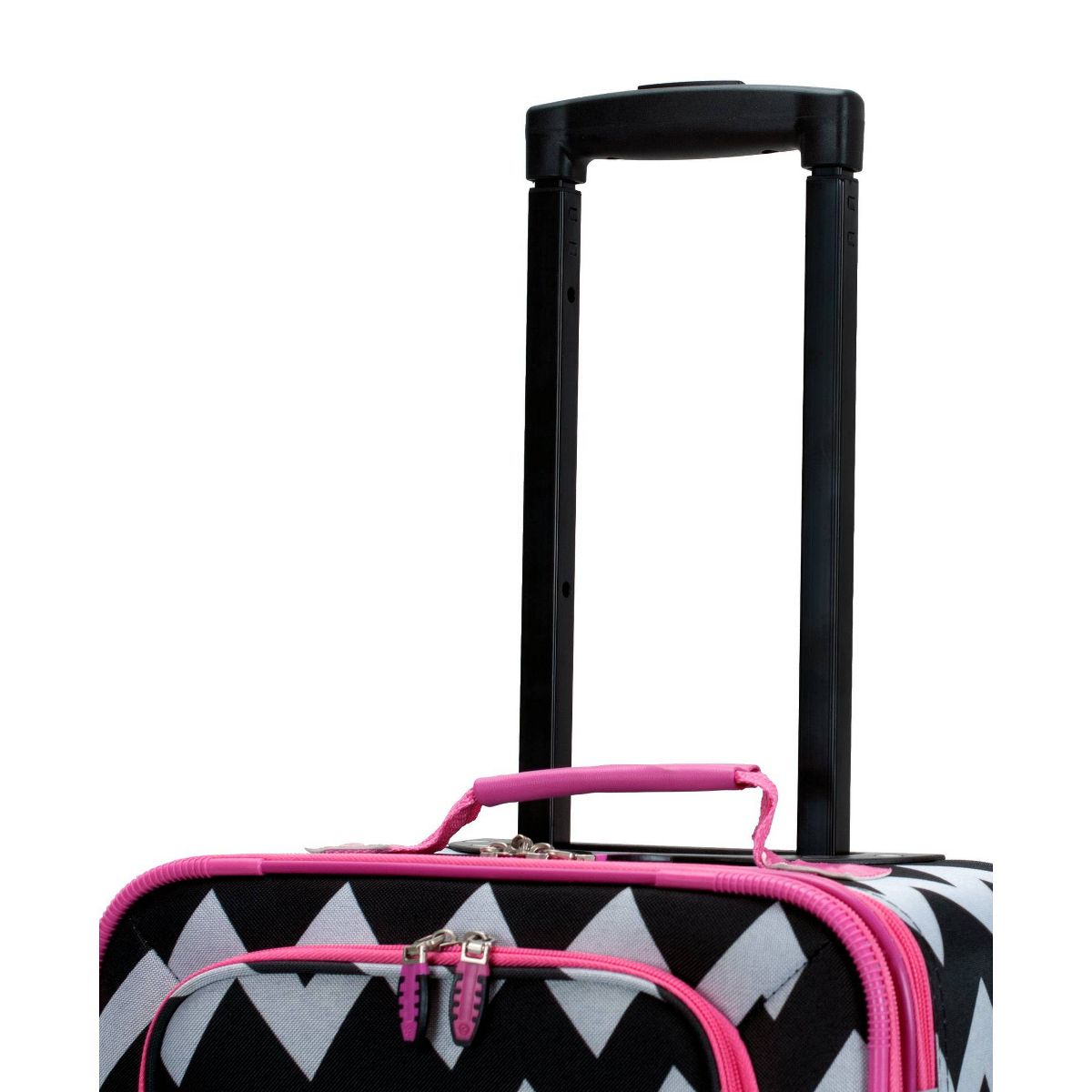 Rockland Escape 4pc Softside Checked Luggage Set - thumbnail 2