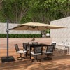 CASAINC 11 FT Square Cantilever Umbrella - 2 of 4
