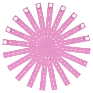 Unique Bargains Polyester Clothes Storage Elastic Band with Buttonhole for Drawer Blanket 20 Pcs - 1 of 3