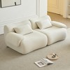 SKRAN Sofa In A Box, Memory Foam 2-Seater Couch Cloud Boneless Sectional Couches With Deep Seat, No Assembly Required, Couch For Living Room - 2 of 4
