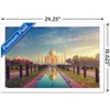 Trends International Wonders of the World - Taj Mahal Framed Wall Poster Prints - 3 of 4