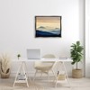Stupell Industries Layered Foggy Sunrise Mountain Peaks Radiant Glow Floating Frame Canvas Art, Gray, 31" x 25" - 3 of 4