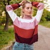 Anna-Kaci Women's Striped Turtleneck Knit Pullover Sweater with Long Sleeves - 4 of 4