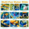 Costway Inflatable Water Park with Market Stand Climbing Wall Splash Pool Blower - 4 of 4