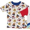 Paw Patrol Toddler Boys' 4-Piece Cotton Pajama Sets - 4 of 4