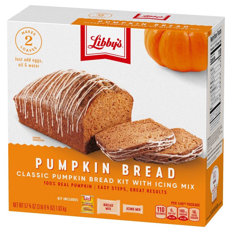 Libby&#39;s Pumpkin Bread Kit - 57.75oz, 3 of 6