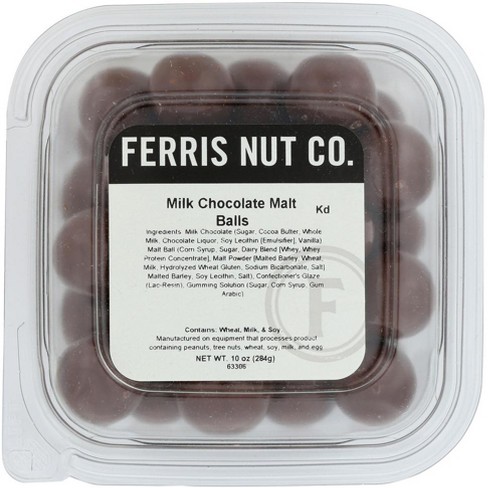 Ferris Coffee & Nut Co. Milk Chocolate Malt Balls - Case of 12 - 10 Oz - image 1 of 1