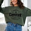 Simply Sage Market Women's Graphic Sweatshirt Happy Camper Toasted Marshmallow - 2 of 3