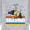Men's - Peanuts - Snoopy Winter Fun Graphic Fleece Sweatshirt - 2 of 4