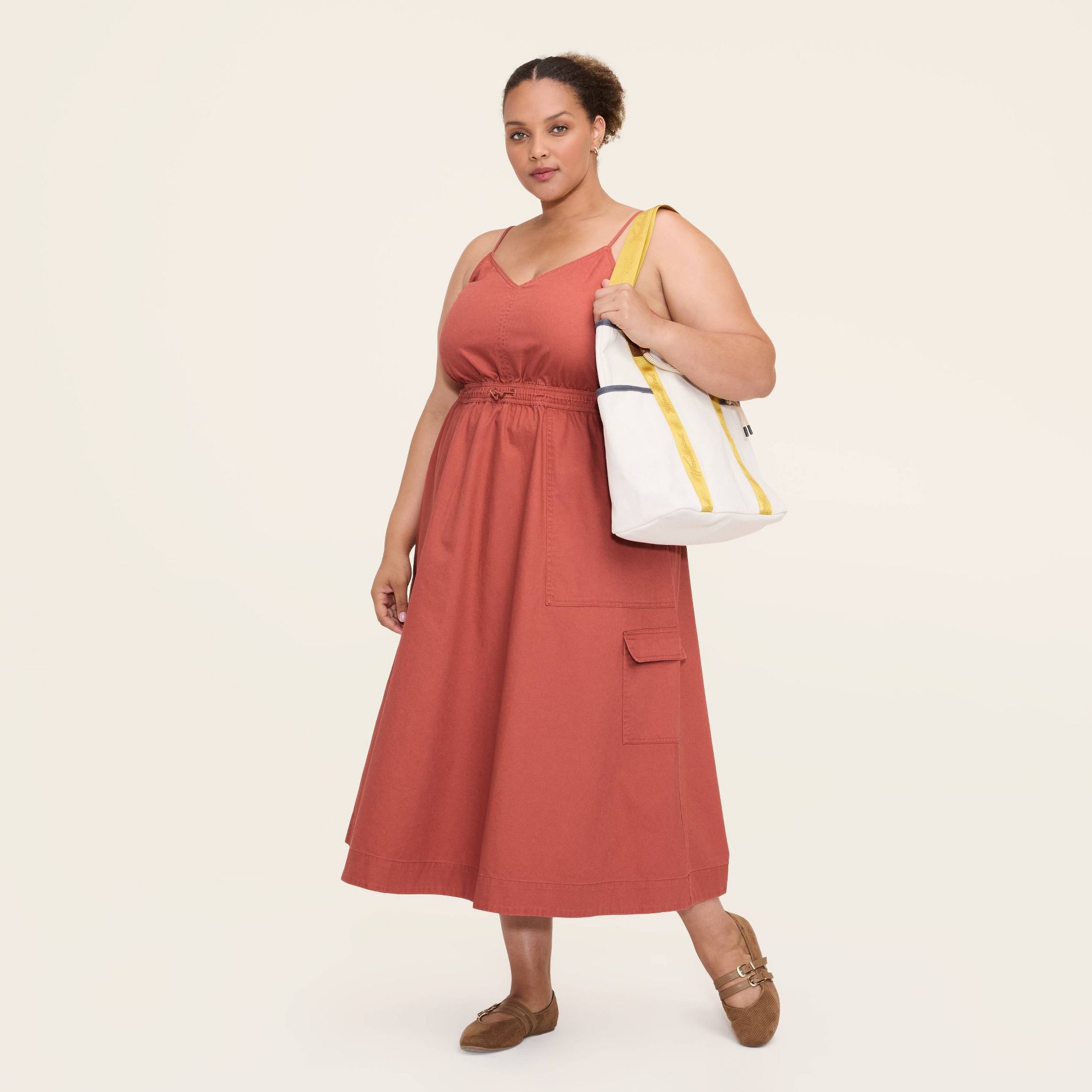 Women's Utility Midi Dress - Woolrich x Target Cinnamon 1X
