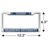 Washburn University Mascot Full Size Standard License Plate Metal Frame - 4 of 4