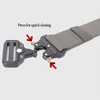 Anna-Kaci Women's Tactical Nylon Waist Belt with Quick-Release Metal Buckle - 2 of 3