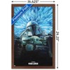 Trends International Star Wars: The Mandalorian Season 3 - Lightspeed Framed Wall Poster Prints - 3 of 4