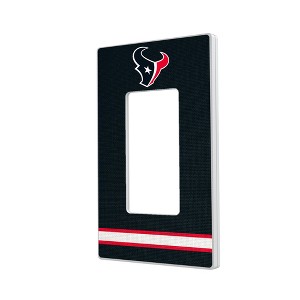 NFL AFC Teams Stripe Hidden-Screw Light Switch Plate for Single Rocker - 1 of 4