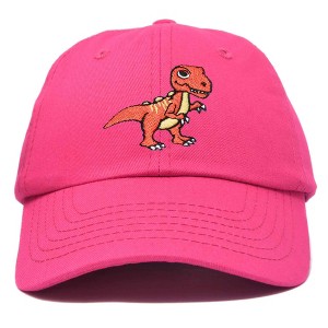 Dalix T-Rex Embroidered Cotton Dad Hat Adjustable Baseball Cap Mens - 1 of 4