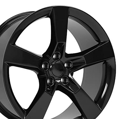 OE Wheels LLC CV11-20090-5120-35B Black Wheel Painted (20 x 9. inches /5 x 120 mm, 35 mm Offset)