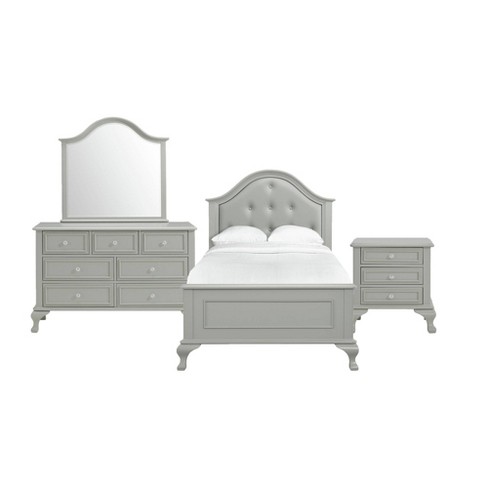 Picket House Furnishings Jenna Panel Bed Twin/Without Trundle 