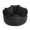 Bean Bag Chair Modern with Ergonomic Backrest and Footrest for Living Room Office 45in-3irtyhousy - 4 of 4