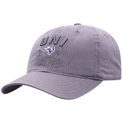 NCAA Northern Iowa Panthers Men's Skill Gray Garment Washed Canvas Hat