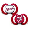 BabyFanatic Officially Licensed Pacifier 2-Pack - MLB Washington Nationals - 2 of 4