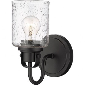Z-Lite Kinsley 1 - Light Wall Light in  Matte Black - 1 of 4