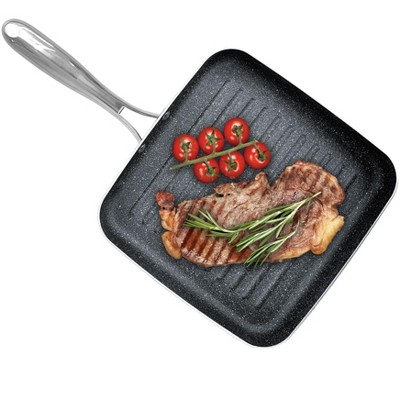 Granite Stone 10.25" Nonstick Square Grill Pan