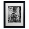 Trademark Fine Art -Moises Levy 'San Gimignano Door' Matted Framed Art - 2 of 4