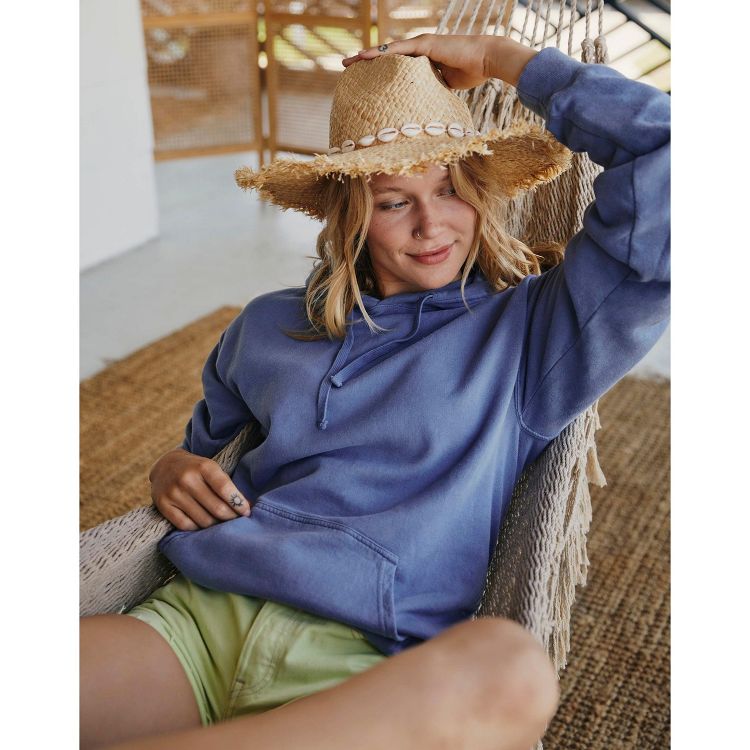 Hanes Men's Garment Dyed Fleece Hoodie, 6 of 7