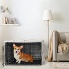 Sweet Jojo Designs Boy, Girl, Unisex/Gender Neutral Dog Crate Kennel Cover 36in. Cartoon Puppy Orange and White - 2 of 4