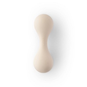 Mushie Silicone Baby Rattle Toy - Shifting Sand - 1 of 4